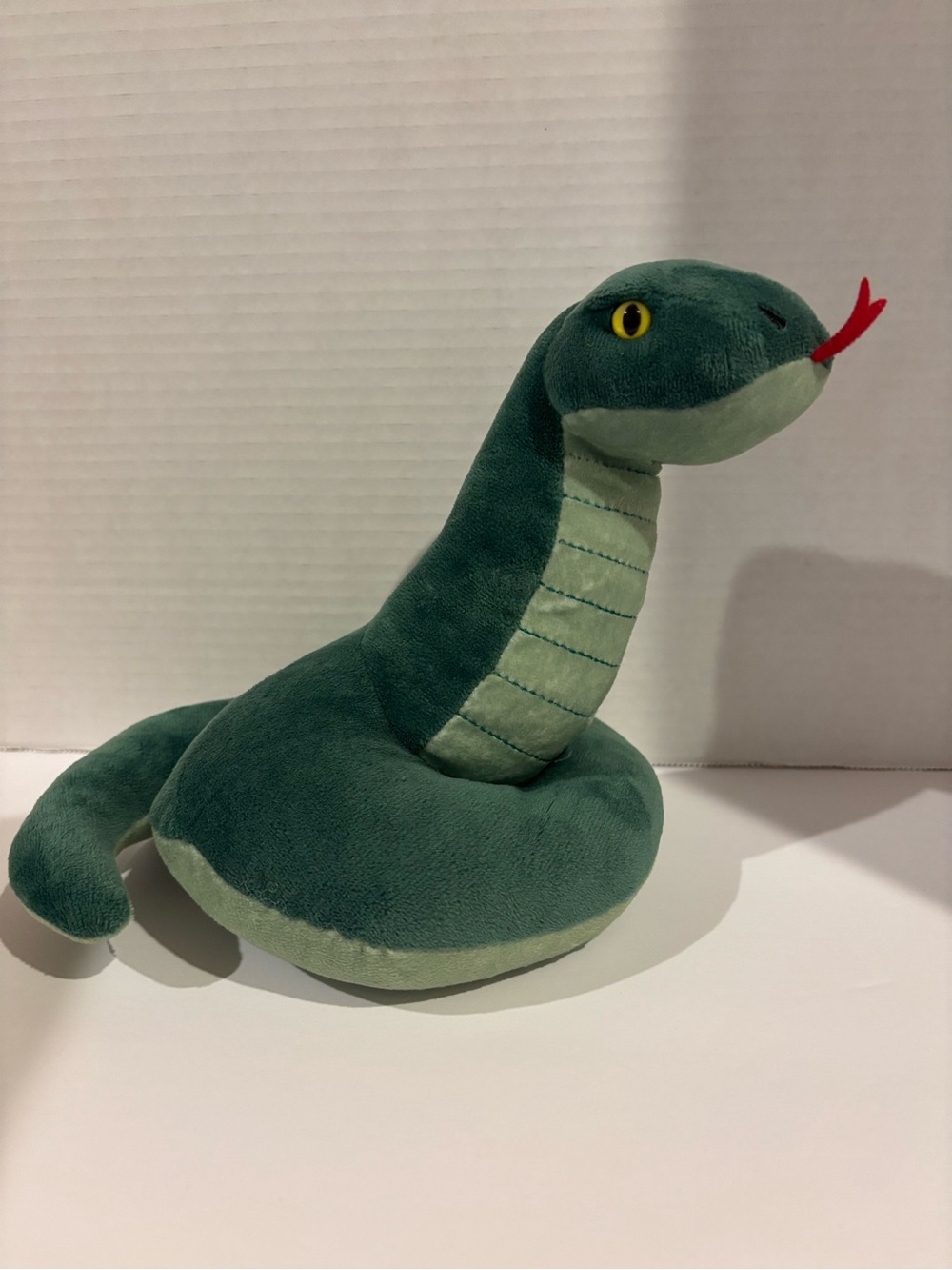 Harry Potter Slytherin Snake Mascot Plush Noble Collection 8” Green
